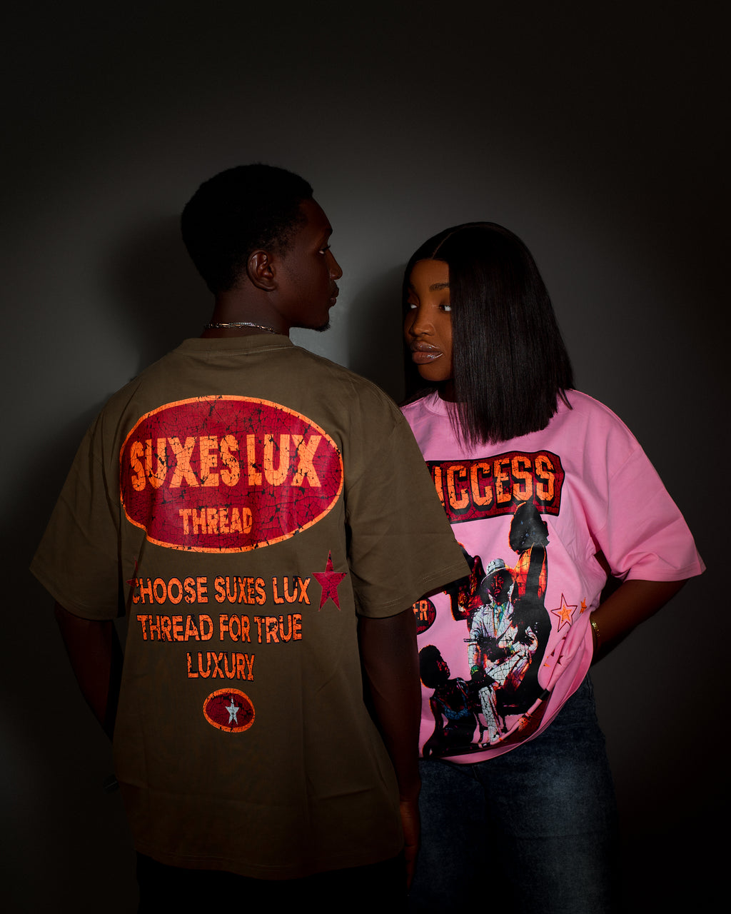 “SUCCESS IS POWER” Graphics T-shirt