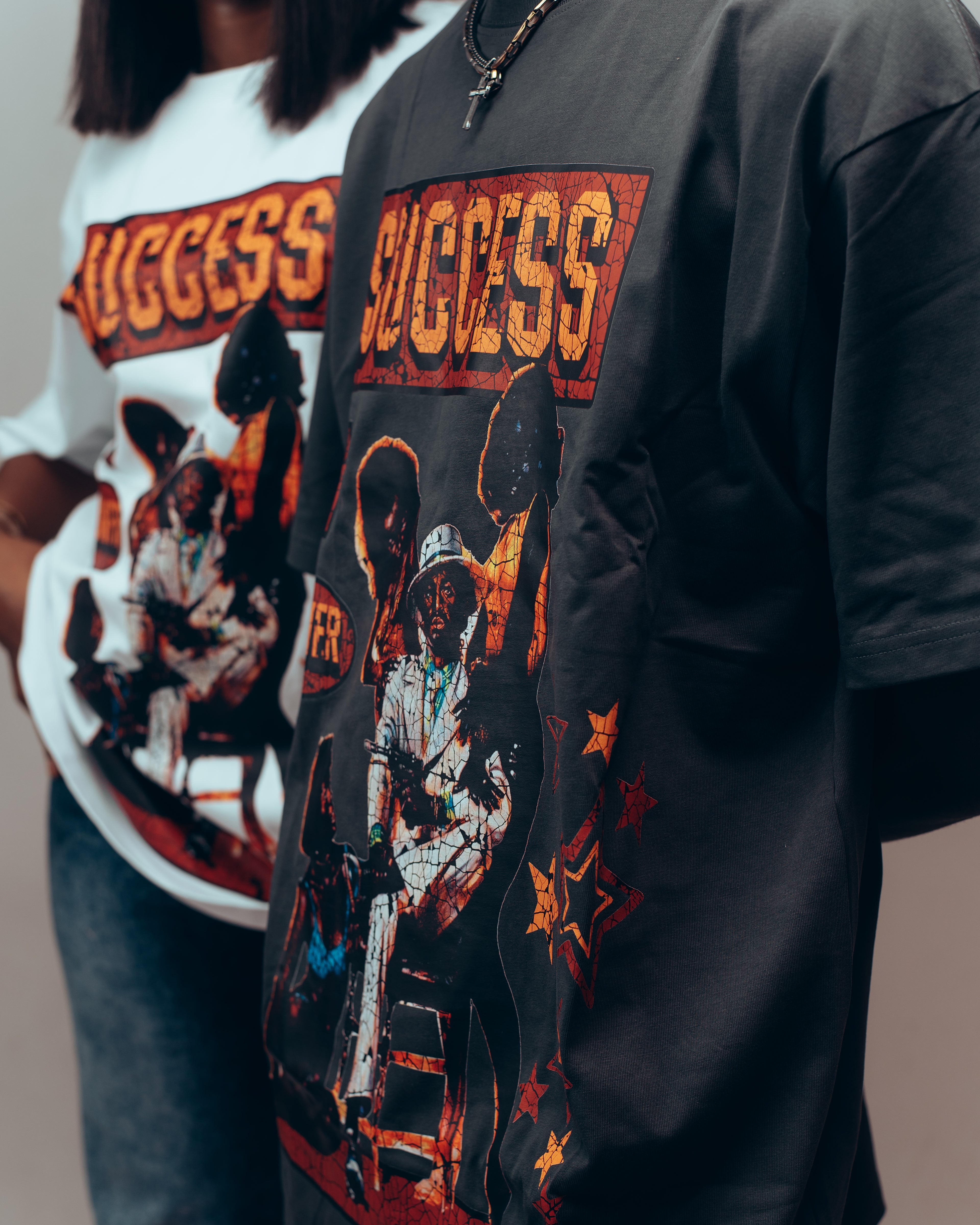 “SUCCESS IS POWER” Graphics T-shirt