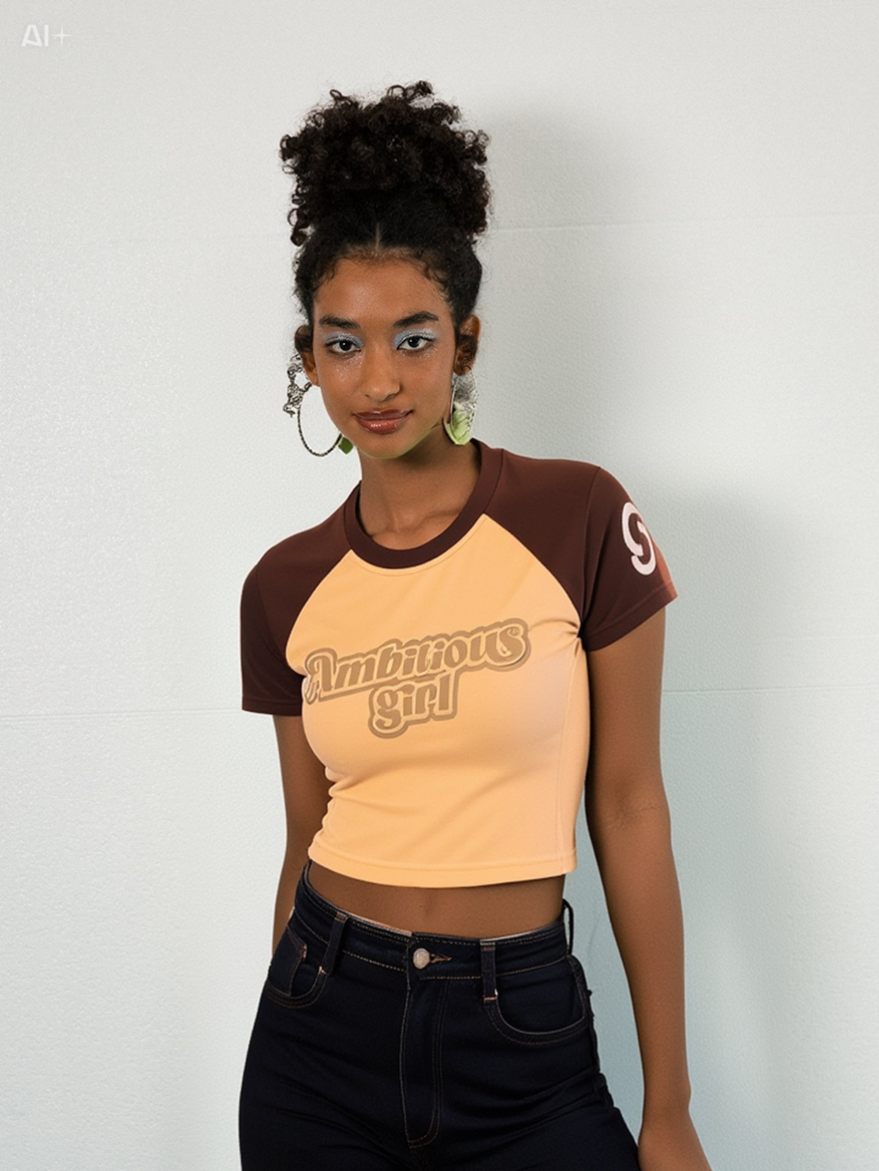 Ambitious Girl crop Top